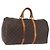 LOUIS VUITTON Monogram Keepall 50 Boston Bag M41426 LV Auth 200517 Monogramm