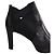 Stivaletti Stuart Weitzman in pelle nera Nero - vista 4