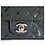 CHANEL - Classic/Timeless Mini Rectangle Chanel Schultertasche aus khaki-farbenem Lackleder - Ansicht 5