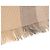 LOUIS VUITTON - Sciarpa Louis Vuitton Monogram Shine in seta marrone e fibre metallizzate Beige - vista 4