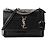 Autre Marque SAINT LAURENT - Borsa a tracolla Saint Laurent Sunset in pelle goffrata effetto coccodrillo nero