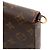 LOUIS VUITTON - Borsa a tracolla Félicie Louis Vuitton in tela monogram recubierta Marrone - vista 6