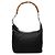 Bamboo Borsa a tracolla Gucci in nylon nero con bambù