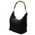 Bamboo Borsa a tracolla Gucci in nylon nero con bambù - vista 2