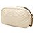 Borsa a tracolla Gucci Small GG Marmont in pelle matelassé bianca Bianco - vista 2