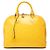 Louis Vuitton Monogram Vernis Alma PM Handtasche Gelb
