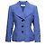 Blazer texturizzato Yves Saint Laurent blu Taglia US S