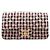 Borsa Chanel Mini Tweed Flap Rosa e Multicolor - vista 2