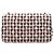 Borsa Chanel Mini Tweed Flap Rosa e Multicolor - vista 4