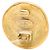 Orecchini a clip rotondi placcati oro Chanel CC Gold D'oro - vista 3