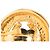 Pendientes de clip Chanel CC chapados en oro Dorado - vista 3