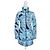 Piumino Emilio Pucci 100% seta e piumino d'oca – Taglia S Nero Bianco Blu