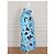 Piumino Emilio Pucci 100% seta e piumino d'oca – Taglia S Nero Bianco Blu - vista 3