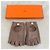 Hermès Guantes de conducir sin dedos de piel Taupe Castaño - vista 3