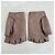 Hermès Guantes de conducir sin dedos de piel Taupe Castaño - vista 6