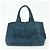 Prada Canapa Denim Small Blue - view 2