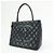 Chanel Medallion Quilted Caviar Preto - vista 3