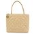 Chanel Medallion Quilted Lambskin Bege