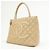 Chanel Medallion Quilted Lambskin Bege - vista 3