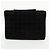 Chanel Chocolate Bar Mademoiselle Flap gestepptes Leder Medium Schwarz - Ansicht 2
