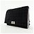 Chanel Chocolate Bar Mademoiselle Flap gestepptes Leder Medium Schwarz - Ansicht 3