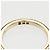 Tiffany & Co. Alliance de mariage Classic 3 diamants or jaune 18K 2mm Doré - vue 5