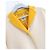 Casaco Hermès em Lã e Cashmere Creme e Amarelo Cru - vista 3