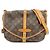 Louis Vuitton Saumur Monogram Canvas 30 Marron