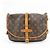 Louis Vuitton Saumur Monogram Canvas 30 Marron - vue 2