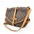 Louis Vuitton Saumur Monogram Canvas 30 Marron - vue 3
