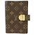 Copertina Agenda Louis Vuitton Koala Ring Monogram Canvas Small Marrone