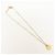 Pendente in metallo con logo vintage Christian Dior D'oro - vista 2