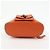 Gucci Bamboo Tassel Leather Mini Laranja - vista 5