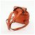 Gucci Bamboo Tassel Leather Mini Laranja - vista 6