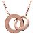 Cartier Love Interlocking Pave 18K Rose Gold and Diamonds Rosa - vista 2
