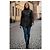 Timeless Chanel 07A Runway Utility-Jacke aus schwarzem Lammleder FR 40 - Ansicht 4