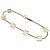 Tiffany & Co. Atlas Open Link 18K White Gold D'oro