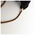 Hermès Jumbo Hook Choker in pelle intrecciata e metallo Marrone - vista 5