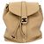 Chanel Vintage CC Turnlock Leather Medium Bege