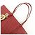 Fendi Superstar Zucchino Coated Canvas Large Rouge - vue 6