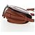 Chloé Chloe Marcie Leather Small Castaño - vista 4