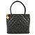 Chanel Medallion Quilted Caviar Negro