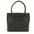 Chanel Medallion Quilted Caviar Negro - vista 2