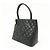 Chanel Medallion Quilted Caviar Negro - vista 3