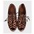 Bottega Veneta  Python Metallic Gold Wedge Sandals Sz 37.5 Pre-owned - view 2