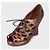 Bottega Veneta  Python Metallic Gold Wedge Sandals Sz 37.5 Pre-owned - view 3