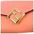 Fendi FF Diamonds Continental Chain Leather Pink - Ansicht 6