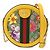 Gucci Ophidia Round Flora GG Coated Canvas Mini Gelb
