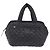 Chanel Coco Cocoon Bowling Quilted Nylon Medium Schwarz