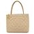 Chanel Medallion Quilted Lambskin Bege